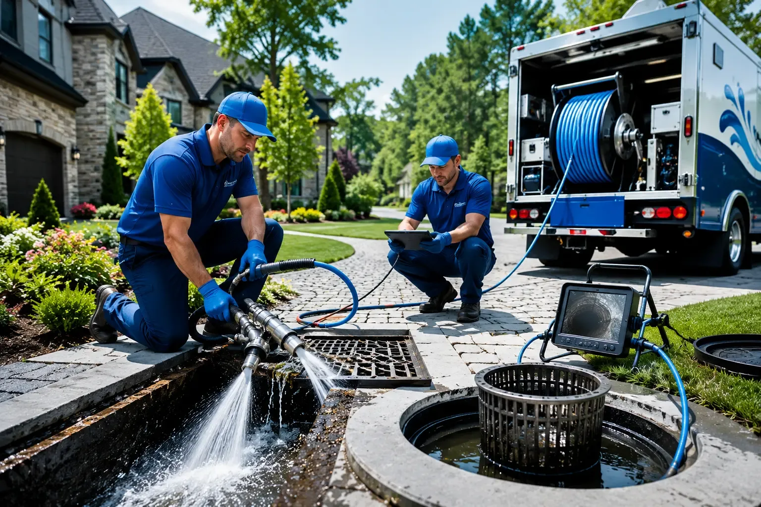 Local outdoor drain cleaning professionals in New Bloomington, OH